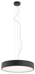 Lustra LED suspendata design circular DARLING 45cm negru