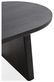 Masă de dining cu aspect de lemn de frasin 100x200 cm Blair – MOME