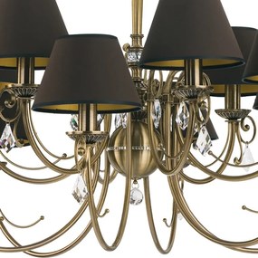 Candelabru elegant 12 brate, design clasic Coco