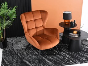 Fotoliu Kikino (cupru + negru). Promo -21%. 1110125