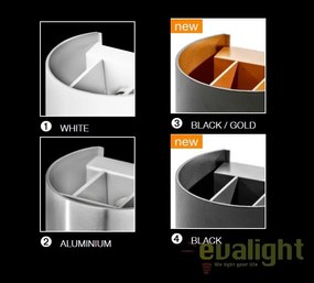 Aplica moderna cu lumina ambientala Leticia 2, aluminiu