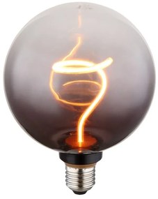 Bec decorativ fumuriu LED E27 4W 140lm 1800K