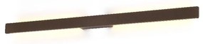 Aplica LED iluminat exterior liniar IP54 LOTUS 20W maro corten