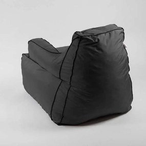 Fotoliu Player Mini Pufrelax, Material Impermeabil - Gri inchis