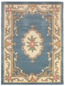 Covor din lână Flair Rugs Aubusson, 150 x 240 cm, albastru