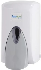 Faneco dozator săpun 500 ml alb-gri S500PG-WG