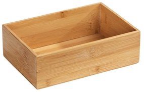 Cutie de depozitare din bambus Wenko Terra, lățime 22 cm