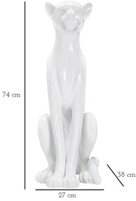 Statuetă din polirășină 74 cm Leopard – Mauro Ferretti