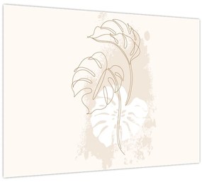 Tablou - Monstru de linie N⁰1 (70x50 cm)