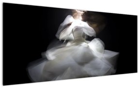 Tablou cu floare de lotus (120x50 cm)
