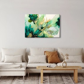 Tablou - Abstractizare verde (90x60 cm)