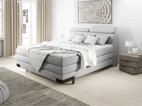 Pat boxspring KANO 160x200, personalizabil materiale gama Premium, cu
