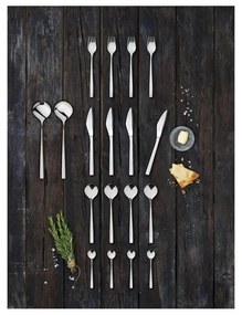 Tacâmuri argintii din oțel inoxidabil 16 buc. Fuga – Gense