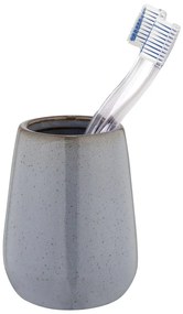 Suport pentru periuța de dinți gri din ceramică Sirmione – Wenko
