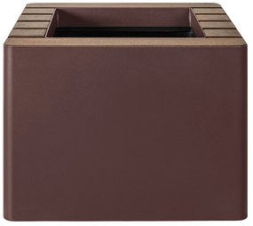 Giveci de flori cu auto-irrigare WOODGREEN, diferite variante - Hobby Flower Culoare: granat/lemn culoarea granatului