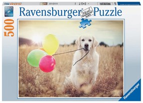 PUZZLE CATEL CU BALOANE, 500 PIESE - RAVENSBURGER (RVSPA16585)