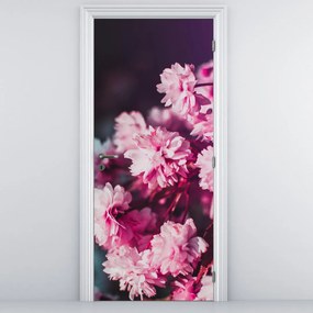 Fototapet pentru ușă - Flori de copac (95x205cm)