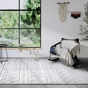 Covor crem 200x280 cm Itinerance Cream White – Elle Decoration
