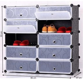 Zondo Organizator pantofi Barrowby TYP01 (plastic + metal). 808211