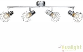 Lustra aplicata design modern 4 spoturi Xara I 54802-4 GL