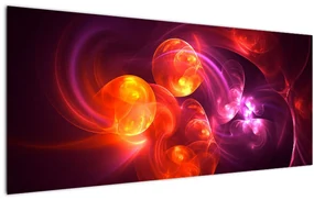 Tabloul cu abstracțiune modernă (120x50 cm)