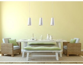 Plafonieră din ceramică Sollux Armica, alb