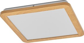 Osram - Plafonieră LED pentru baie ORBIS DISC LED/22W/230V 30x30 cm IP44 maro