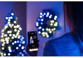 Twinkly GD20P4425P00 - Ghirlandă LED RGB reglabilă 50xLED, pr. 60 cm, Wi-Fi