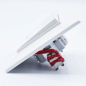 Intrerupator alternativ cu led 10A, IP20, Alb, Panasonic Arkedia Slim