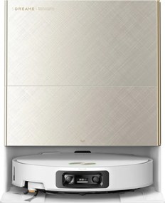 Aspirator robot Dreame X60 Ultra Complete RLX87DE-WH, 180 min, 0,2 l, Camere AI, VersaLift, Statie de incarcare automata, Comenzi vocale, Alb