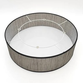 Plafonieră SIRJA, 2 x E27, 15 W, 230 V, Ø 45 cm, maro