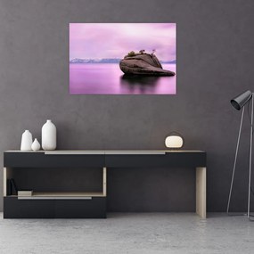 Tablou cu piata în mare (90x60 cm)