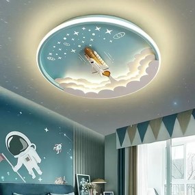 Lustra Cu Telecomanda, Astronaut, Albastru