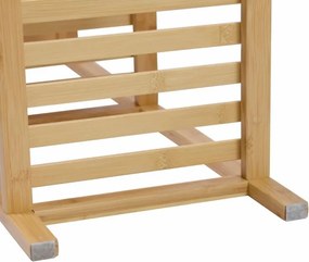 Raft din bambus, 3 polițe, 60 x 26 x 66 cm