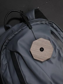 Decorațiune luminoasă albă/gri portabilă cu USB ø 8 cm Twist – Gingko