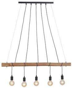 Leuchten Direkt 15515-18 - Lustră pe cablu DAMIAN 5xE27/60W/230V