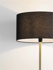 Lampadar/Lampa de podea design modern SIBNIA alama/negru
