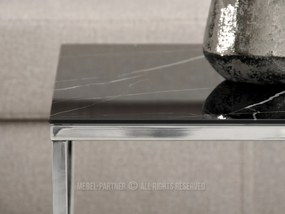 Măsuță de cafea Bella M (marmură neagră + crom). 1111570