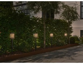 Nordlux - Lampă solară LED COUPAR LED/3,2W/5V IP44 neagră