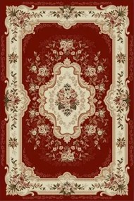 Covor Clasic Lotus 570 Rosu Selectează mărime: 200 X 400