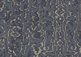 Tapet Avington, Navy Blue Luxury Moire, 1838 Wallcoverings, 5.3mp / rola