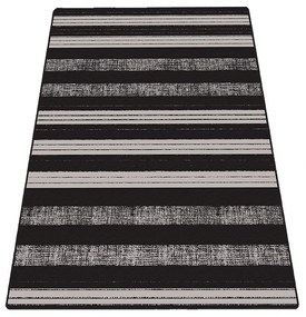 Covor de bucatarie BARCODE Negru anti-alunecare lavabila 80 x 200 cm