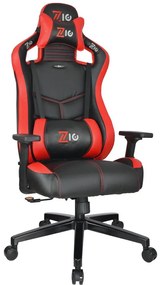 Fotoliu de birou gaming Vilile (roșu + negru) . 1093834