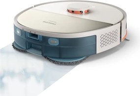 Aspirator robot și mop Philips XU5100/20, 4800 mAh, 10000 Pa, WiFi, navigare LDS, EPA 10, Curățare uscată / umedă, Bej