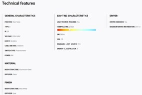 Aplica LED dimabila stil modern minimalist MAYA Beige