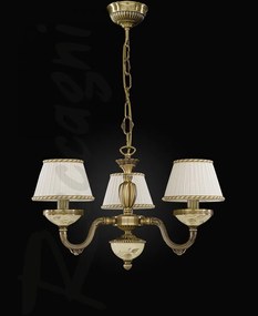 Candelabru din alama 3 brate design italian 6422