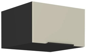 Dulap de bucătărie superior Arikona 60 NAGU 36 1F (cașmir + negru). 1097046