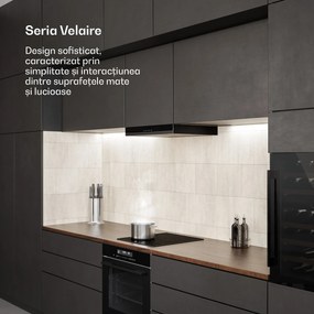 Klarstein Velaire plită cu inducție | Elegantă, minimalistă, compactă | 3 zone de gătit | 5500 W | 45 cm