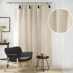 Draperie în culoare naturală 140x240 cm Cyrine – douceur d'intérieur