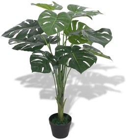 vidaXL Plantă artificială Monstera cu ghiveci 70 cm, verde